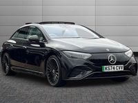 Used Mercedes EQE350 AMG line 214 kW (292 HP) 2024 Obsidian black Sedan
