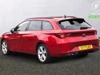 Begagnad Seat Leon FR 2021 Röd Kombi