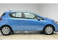Used Vauxhall Corsa Design Edition 75 HP (55 kW) 2018 Blue Hatchback
