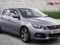 Used Peugeot 308 Allure 130 HP (95 kW) 2019 Grey Hatchback