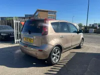 Used Nissan Note N-TEC 110 HP (80 kW) 2011 Beige Hatchback