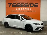 Used Seat Leon FR 150 HP (110 kW) 2017 White Estate