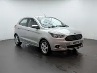Begagnad Ford Ka Plus Zetec 70 HK (51 kW) 2018 Silver Halvkombi