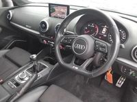 Used Audi A3 Black Edition 2019 Blue Sedan