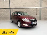 Used Skoda Fabia Elegance 105 HP (77 kW) 2010 Maroon Hatchback