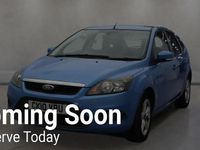 Used Ford Focus Zetec 2010 Blue Hatchback