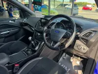 Used Ford Kuga ST-Line 150 HP (110 kW) 2018 Blue SUV