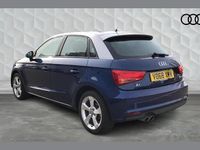 Used Audi A1 Sport 123 HP (90 kW) 2018 Blue Hatchback