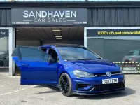 Used VW Golf VII R 300 HP (220 kW) 2019 Blue Hatchback