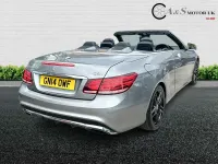 Begagnad Mercedes E220 AMG 168 HK (123 kW) 2014 Silver Cab