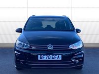 Used VW Touran R-line 150 HP (110 kW) 2020 Black MPV