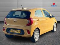 Used Kia Picanto 65 HP (47 kW) 2022 Yellow Hatchback