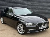 Used BMW 320 Luxury Line 2014 Black Sedan