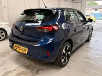 Used Vauxhall Corsa-e 100 kW (136 HP) 2020 Blue Hatchback