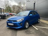 Used Kia Rio 2022 Blue Hatchback