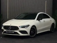 Used Mercedes CLA180 AMG line 2019 White Sedan