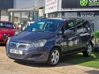 Used Vauxhall Zafira 110 HP (80 kW) 2011 Blue MPV