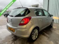 Used Vauxhall Corsa 100 HP (73 kW) 2011 Silver Hatchback