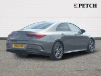 Used Mercedes CLA220 AMG line 187 HP (137 kW) 2019 Grey Coupe