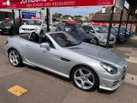 Used Mercedes SLK200 AMG 2011 Silver Cabriolet