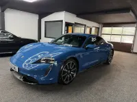 Used Porsche Taycan Performance Package 500 kW (680 HP) 2021 Blue Sedan