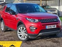 Used Land Rover Discovery Sport SE 180 HP (132 kW) 2016 Red SUV