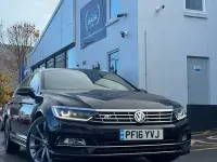 Used VW Passat R-line 241 HP (177 kW) 2016 Black Estate