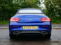 Used Mercedes C200 AMG Line Premium 198 HP (145 kW) 2020 Blue Cabriolet