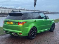 Used Land Rover Range Rover Sport SVR 575 HP (422 kW) 2020 Green SUV