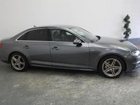 Używany Audi A4 S-Line 190 KM (139 kW) 2017 Szary Sedan/Limuzyna