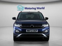 Used VW T-Cross Black Edition 110 HP (80 kW) 2022 Blue SUV