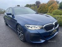 Used BMW 520 M Sport 2022 Blue Sedan