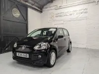 Used VW up! high up! 75 HP (55 kW) 2016 Black Hatchback
