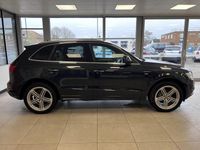 Used Audi Q5 S-line plus 190 HP (139 kW) 2014 Blue SUV