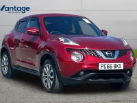 Used Nissan Juke Tekna 114 HP (83 kW) 2017 Red SUV