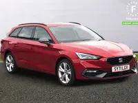Begagnad Seat Leon FR 2021 Röd Kombi