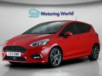 Used Ford Fiesta ST-Line 125 HP (91 kW) 2021 Red Hatchback