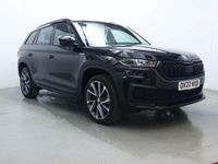 Used Skoda Kodiaq SportLine 150 HP (110 kW) 2022 Black SUV