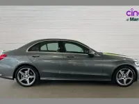 Used Mercedes C220 AMG line 168 HP (123 kW) 2017 Grey Sedan