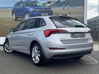 Used Skoda Scala SE L 150 HP (110 kW) 2022 Brilliant silver metallic Hatchback