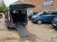 Used Ford Tourneo Custom Titanium 2019 Blue Van