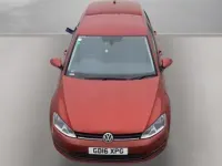 Used VW Golf VII Edition 110 HP (80 kW) 2016 Red Hatchback