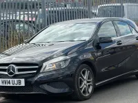 Used Mercedes A200 136 HP (100 kW) 2014 Black Hatchback