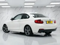 Used BMW 218 Sport Line 136 HP (100 kW) 2017 White Coupe