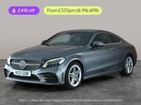 Used Mercedes C200 AMG line 2021 Grey Coupe