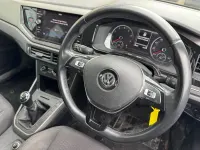 Used VW Polo SE 65 HP (47 kW) 2019 Black Hatchback