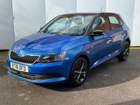 Used Skoda Fabia Colour Edition 2016 Blue Hatchback