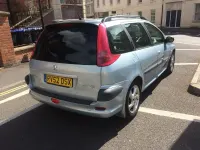 Used Peugeot 206 2002 Silver Estate