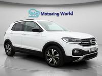 Used VW T-Cross Black Edition 110 HP (80 kW) 2023 White SUV