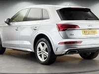 Used Audi Q5 S-Line 204 HP (150 kW) 2021 Floret silver SUV